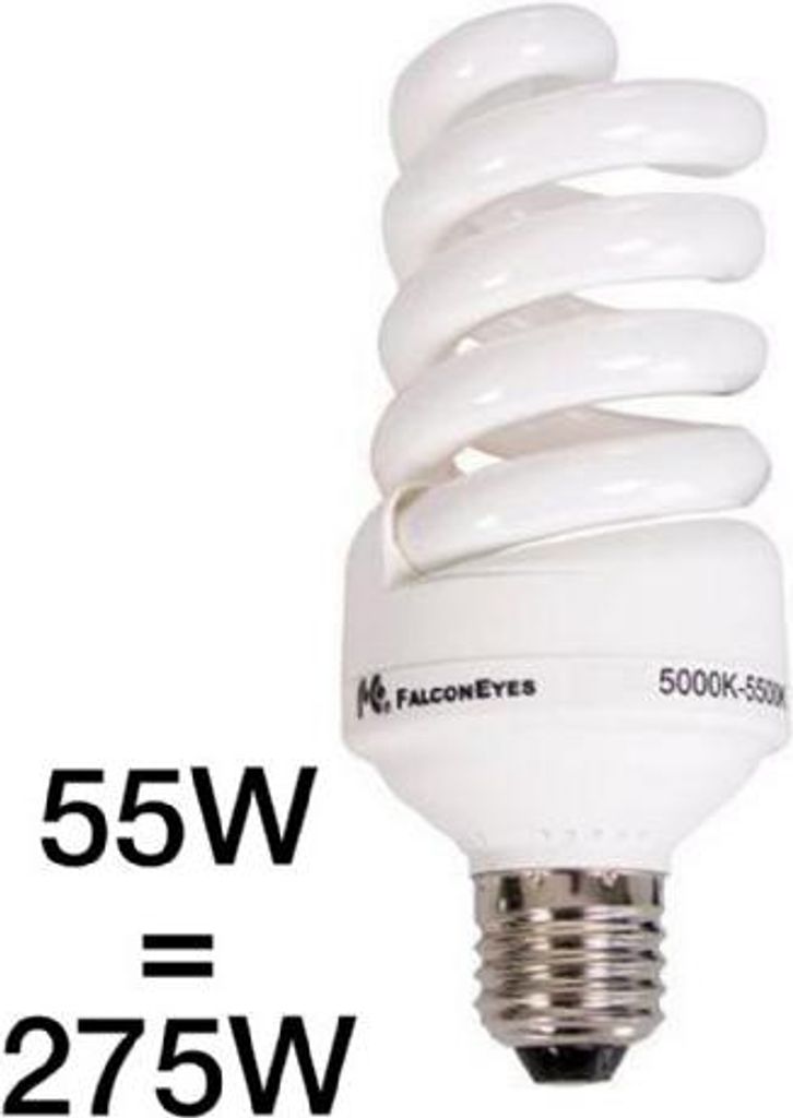 Falcon Eyes ML-55 Energiesparlampe 55 W E27 Tageslicht