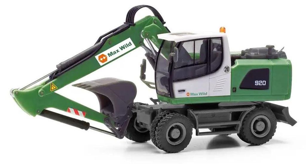 Herpa 318303 - 1:87 Liebherr Mobilbagger A920 "Max Wild" (Baden-Württemberg/Berkheim)