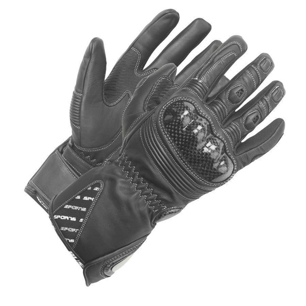 Guanti da moto BUSE Misano nero 9 Immagine del prodotto 