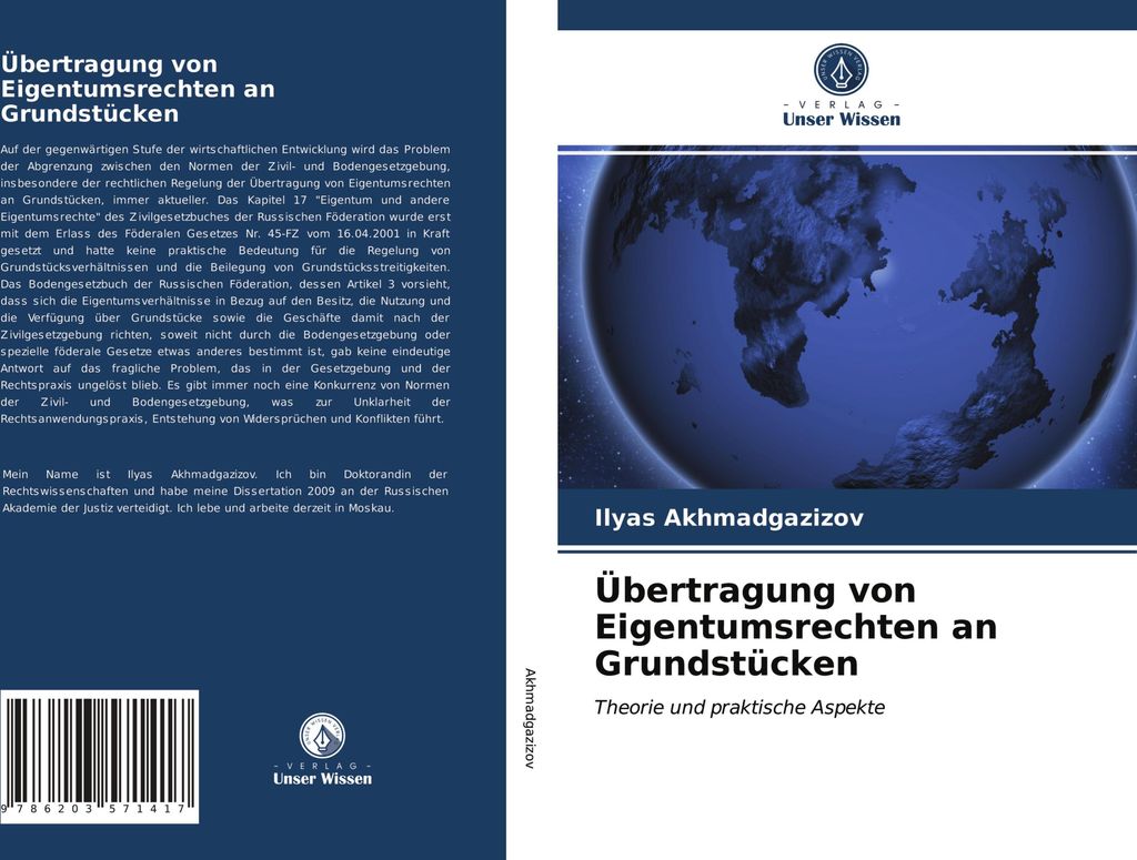 Übertragung von Eigentumsrechten an Grundstücken