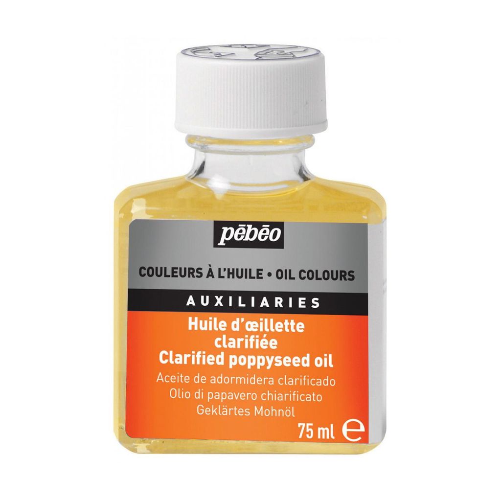 Pebeo Geklärtes Mohnöl, 75 ml