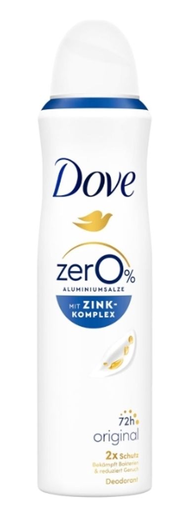 Dove Deo Spray 0% Zink Original 150ml