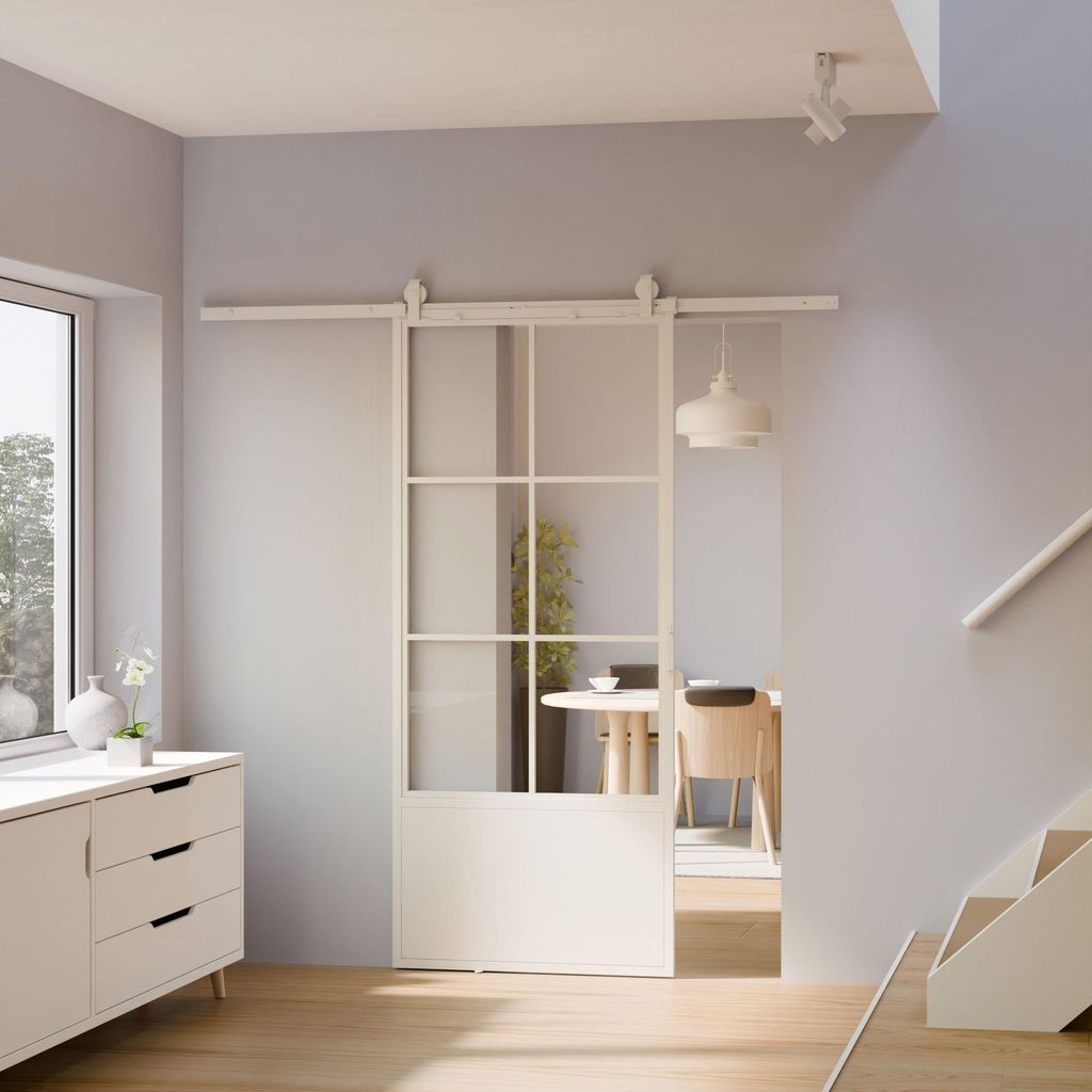 inova Loft-Glasschiebetür 1025 x 2200 mm, 6 Felder Produktbild 