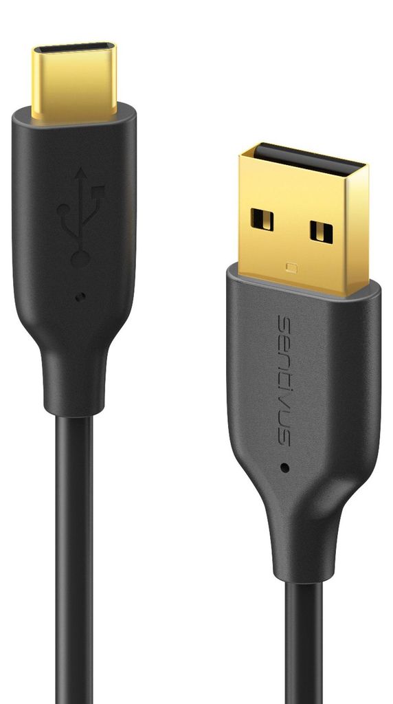 Sentivus USB 2.0 Kabel - 1.5A - A Stecker / C Stecker - Produktbild 