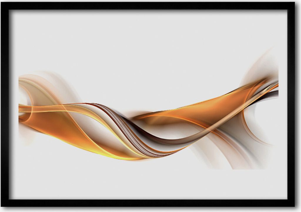 Bild 70x50 MDF-Rahmen Wandkunst Abstraction Graphics
