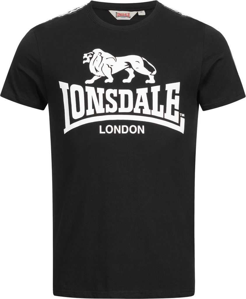 Lonsdale Sheviock Kurzarm-t-shirt Schwarz M Mann Schwarz M Produktbild 