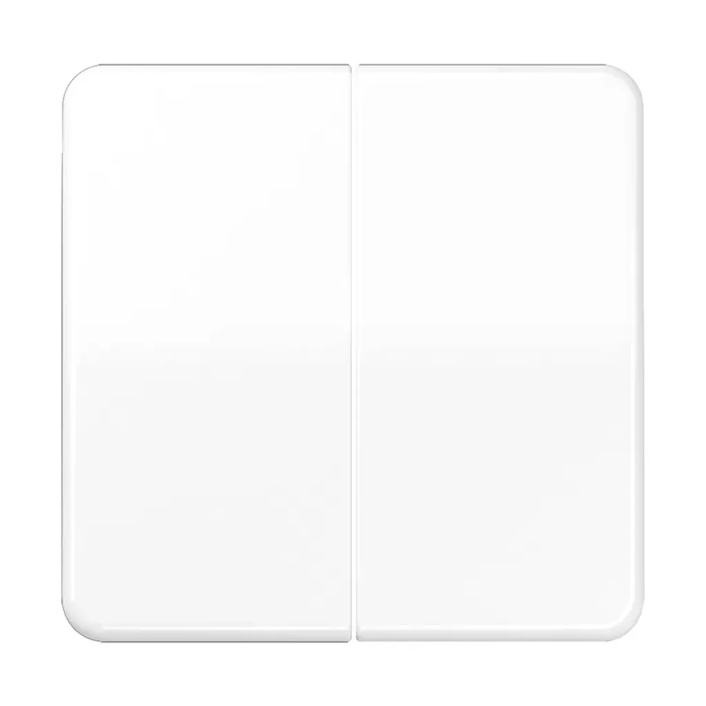 Jung CD 595 BF WW Bascule avec ressort de rappel CD595BFWW blanc alpin