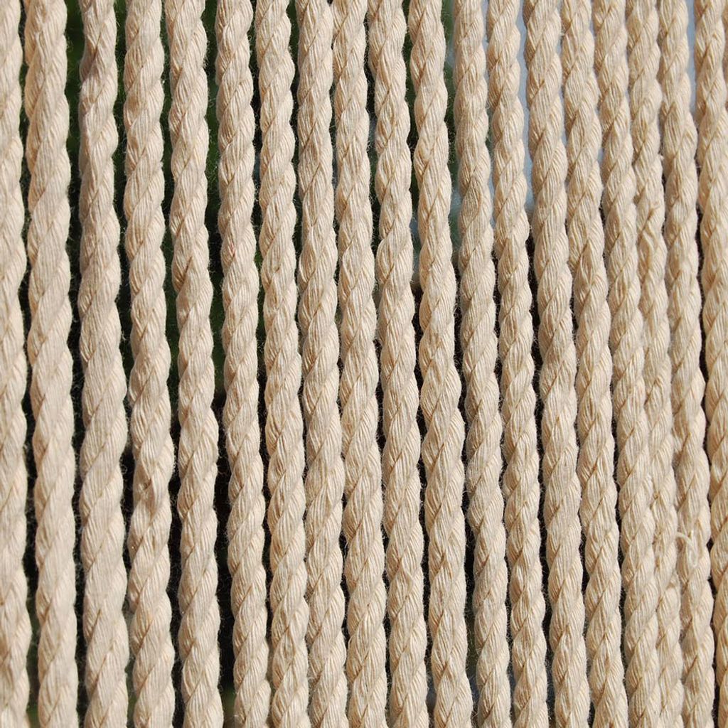 CASA TOULON 3 Seilvorhang creme beige, Maße:100 x 230 cm Produktbild 6