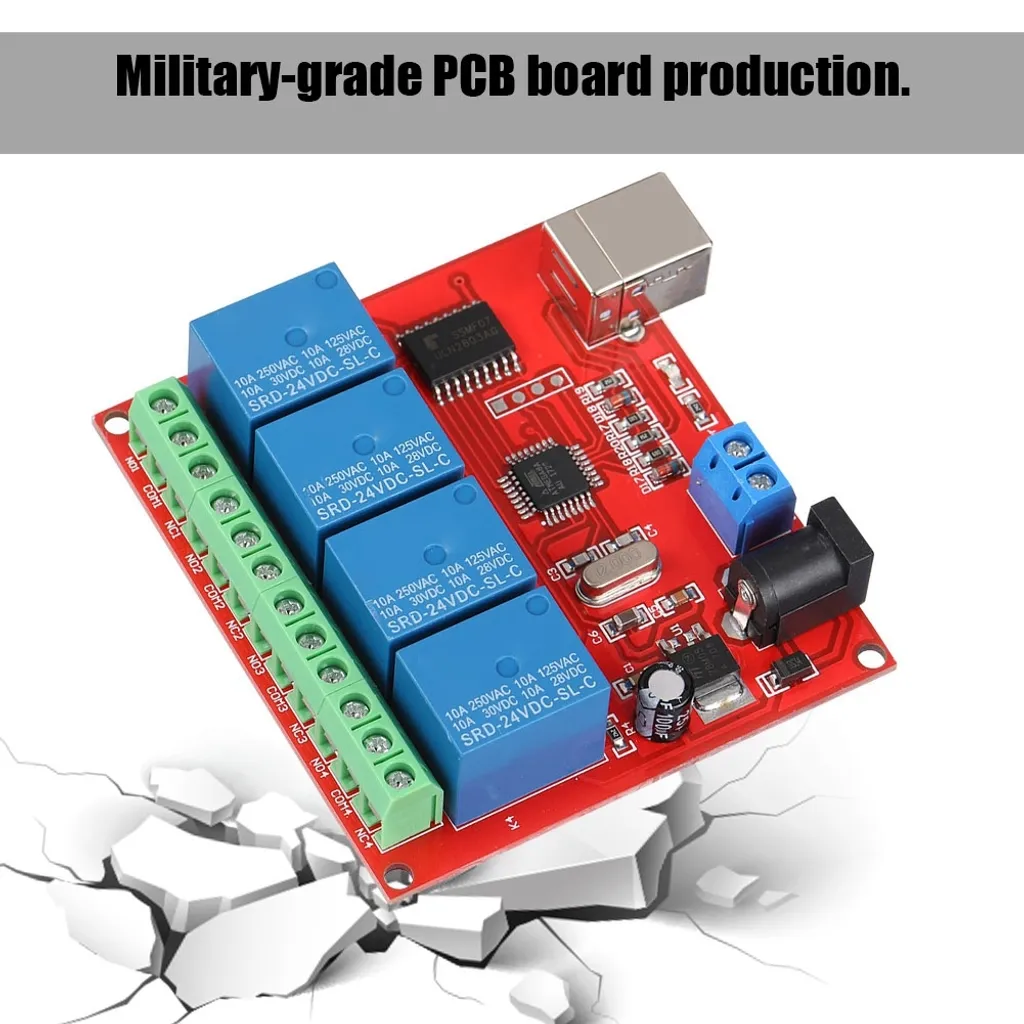 Module de relais PC programmable avec isolation par optocoupleur - 3