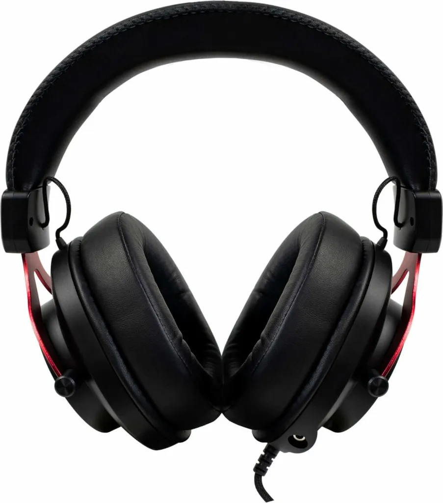 Casque Gaming Rouge Arozzi Aria AZ-ARIA-RD pour Streaming et E-sport