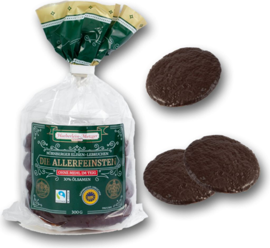 Haeberlein Elisen perník bez mouky s čokoládovou polevou Obrázek produktu 