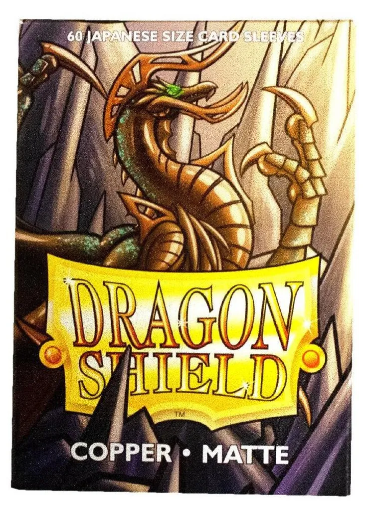 2x Manches Dragon Shield Matte Copper - 120 Protège-cartes Cuivre