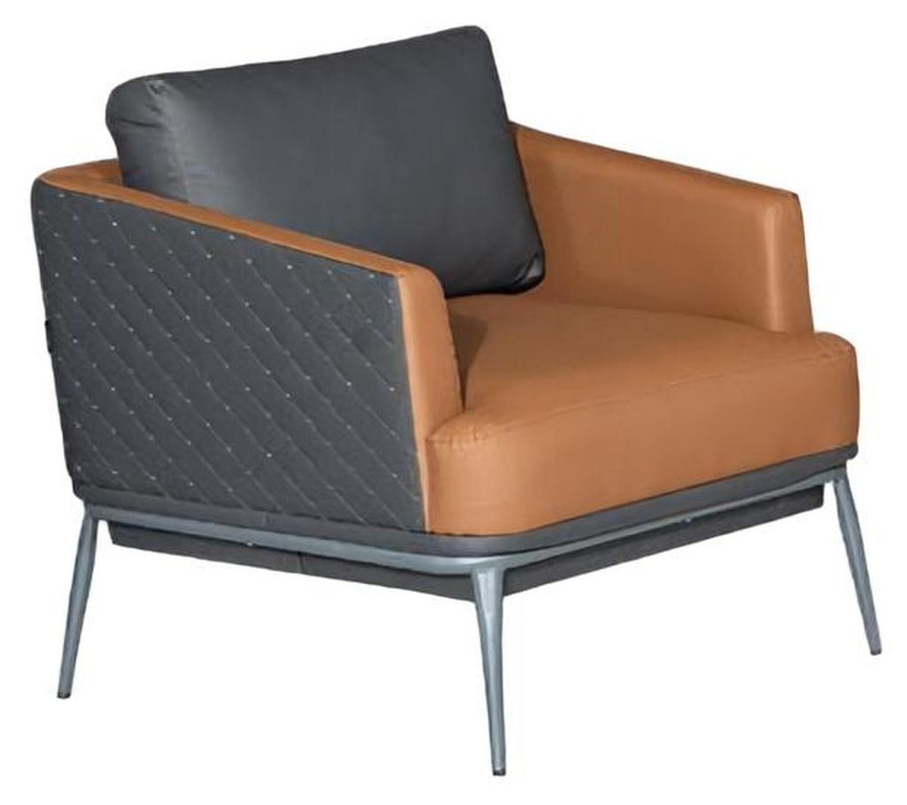 Relaxsessel Sofa Sessel Polstersessel Couch Lounge Büro Hotel Club Grau