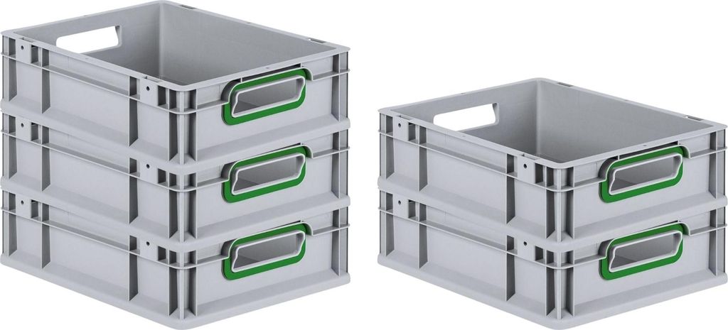 SparSet 5x Eurobox NextGen Color | HxBxT 12x30x40cm | 11 Produktbild 