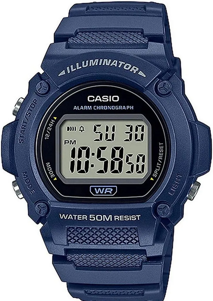 Orologio Casio Uomo W-219H-2AVEF Blu | Ideale per Outdoor e Sport
