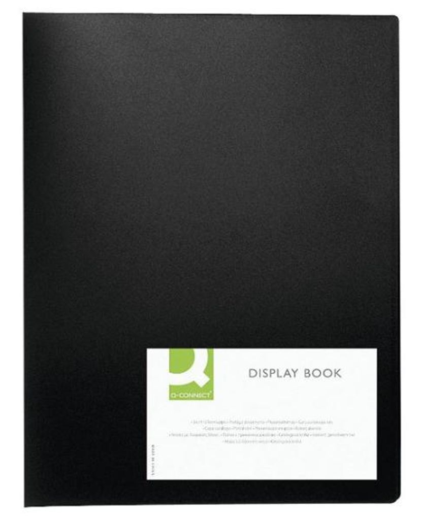 Connect Show Album A4 20 pockets Black, 23 cm, 31 cm, Produktbild 