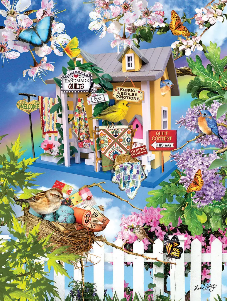 SunsOut Puzzle XXL 500 pièces Couettes sur un nuage - Modèle 67234