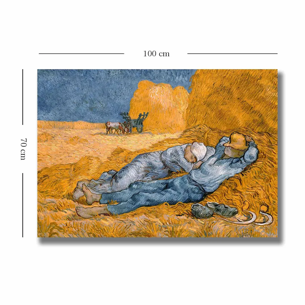 Wallity Quadro Van Gogh 70x100 cm | Tela Artistica Certificata per Salotto - 3