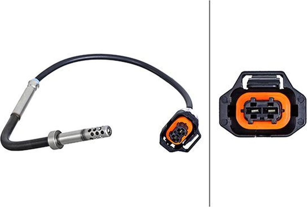 Sensor, Abgastemperatur HELLA 6PT 010 376-421