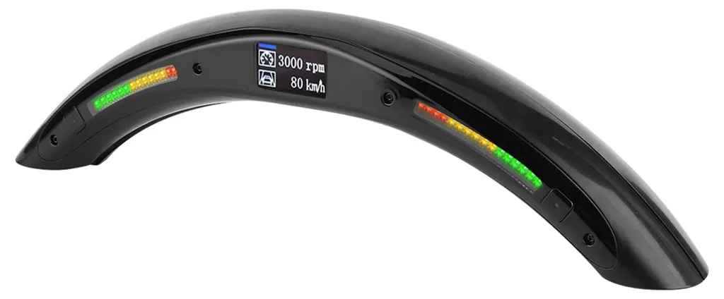 Volant LED racing avec module OBD2 pour surveiller votre moteur en direct