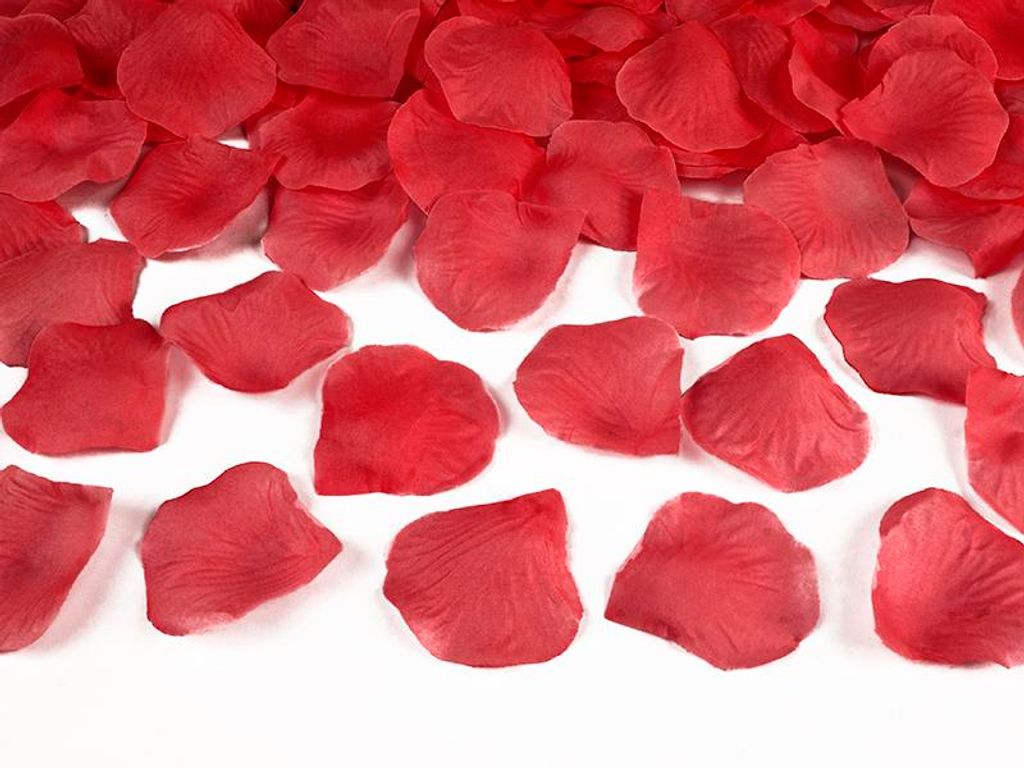 PartyDeco Rosenblüten rot, Dekoration, Rot, Universal, Produktbild 