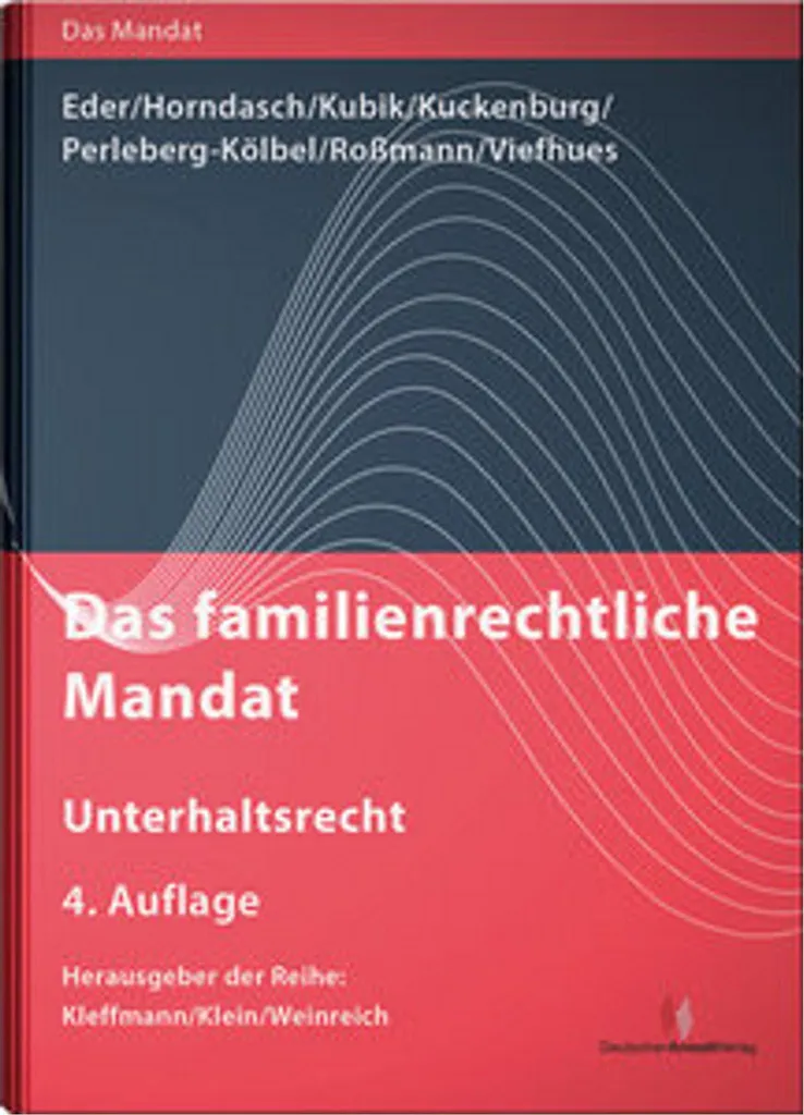 Droit de la Famille : Gérer le Mandat d'Entretien avec Unterhaltsrecht