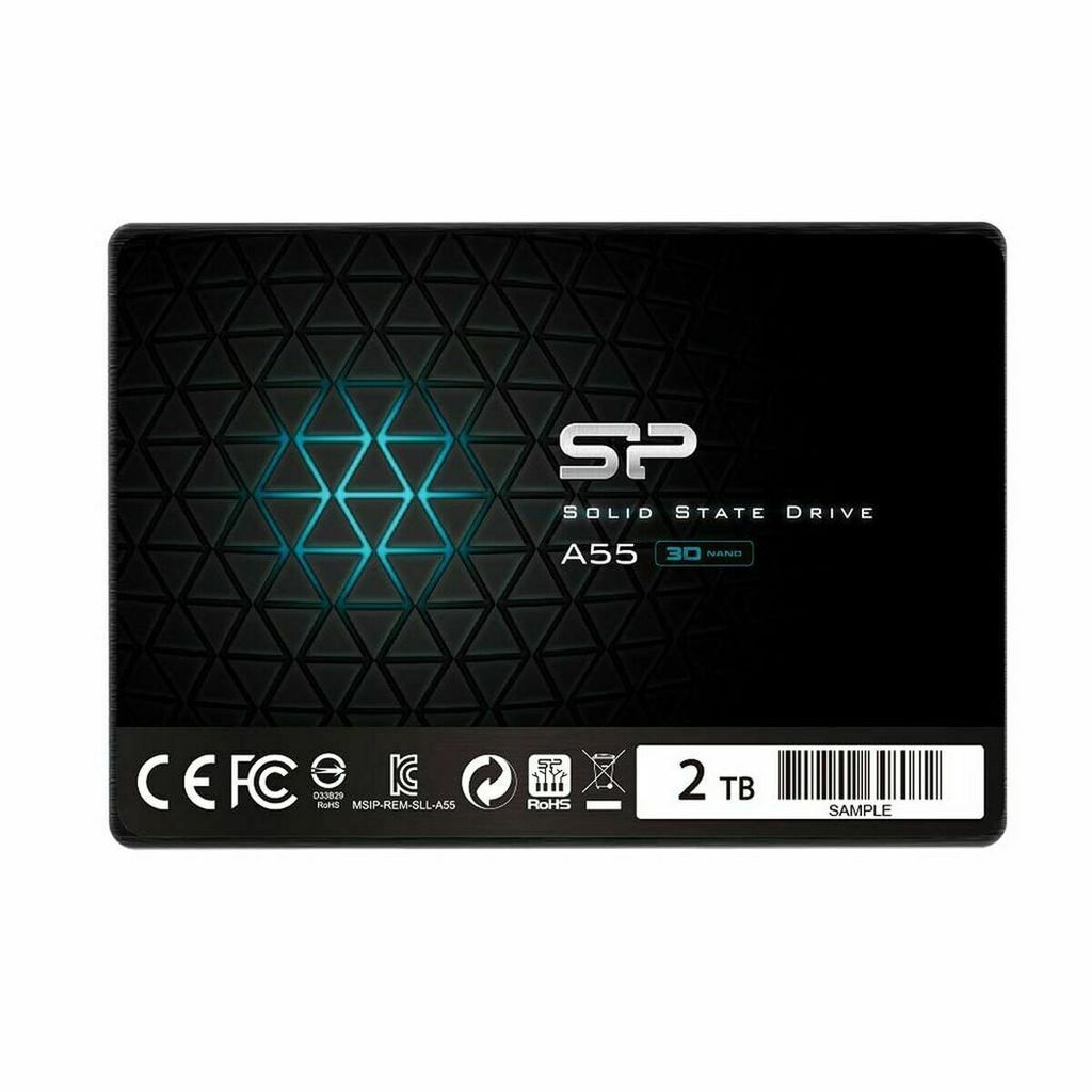 SSD 2TB Silicon Power 2.5" SATAIII A55 3D Nand TLC