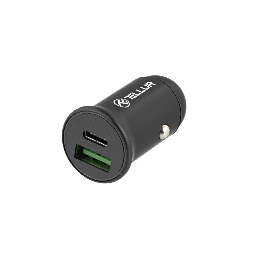 Tellur Autoladegerät FCC7, PD Max 60W, QC 30W, Schwarz Produktbild 
