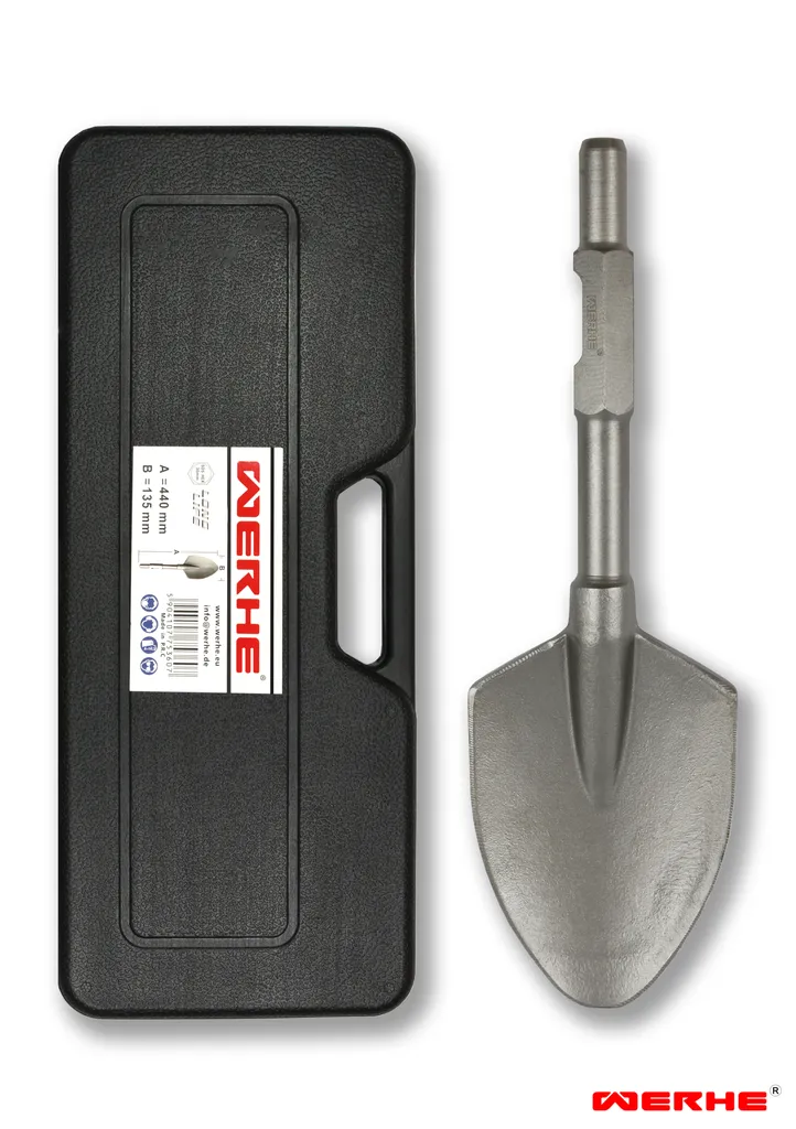 Burin de démolition HEX 30mm pour casser le ciment et dalles béton