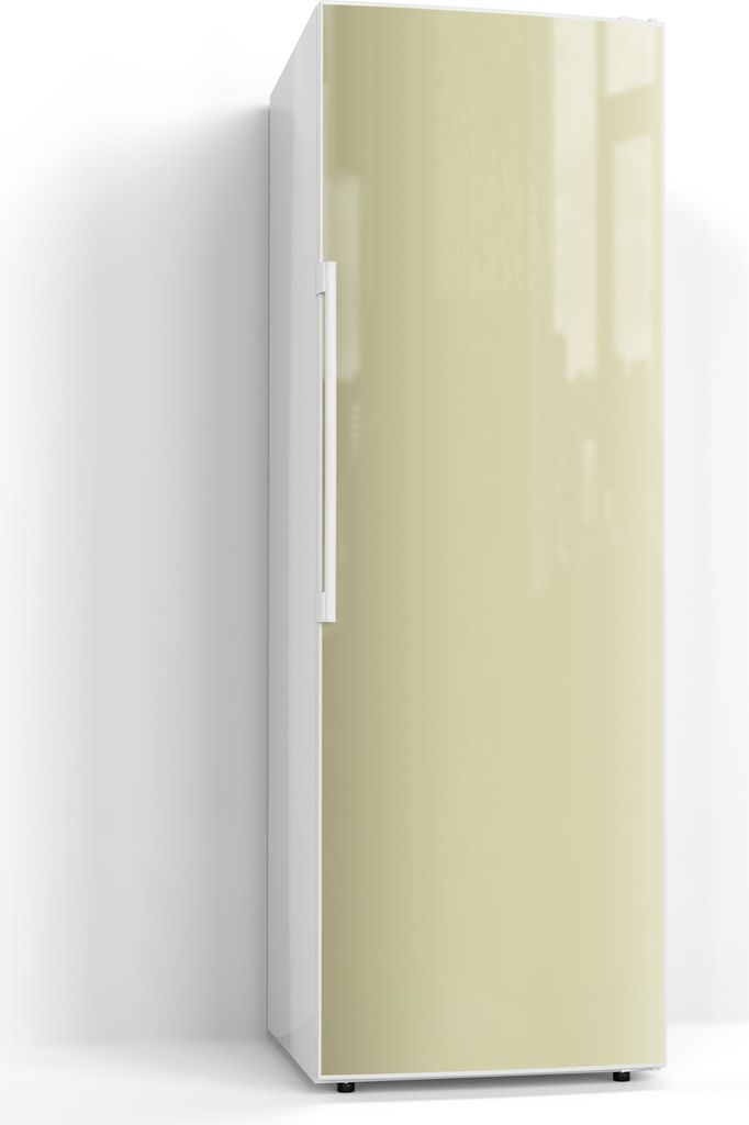 DEQORI Magnetmatte Kühlschrank Standard 60x180 cm 'Vanille' Magnetfolie Deko-Folie