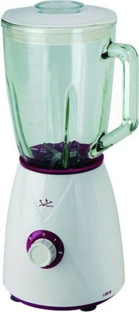 Jata, BT265, Stabmixer 1300 w, 4 Klingen aus rostfreiem Stahl, 2 Geschwindigkeiten und Pulse, Abnehmbarer Behälter, Eismixer, Weiß, Fassungsverm...