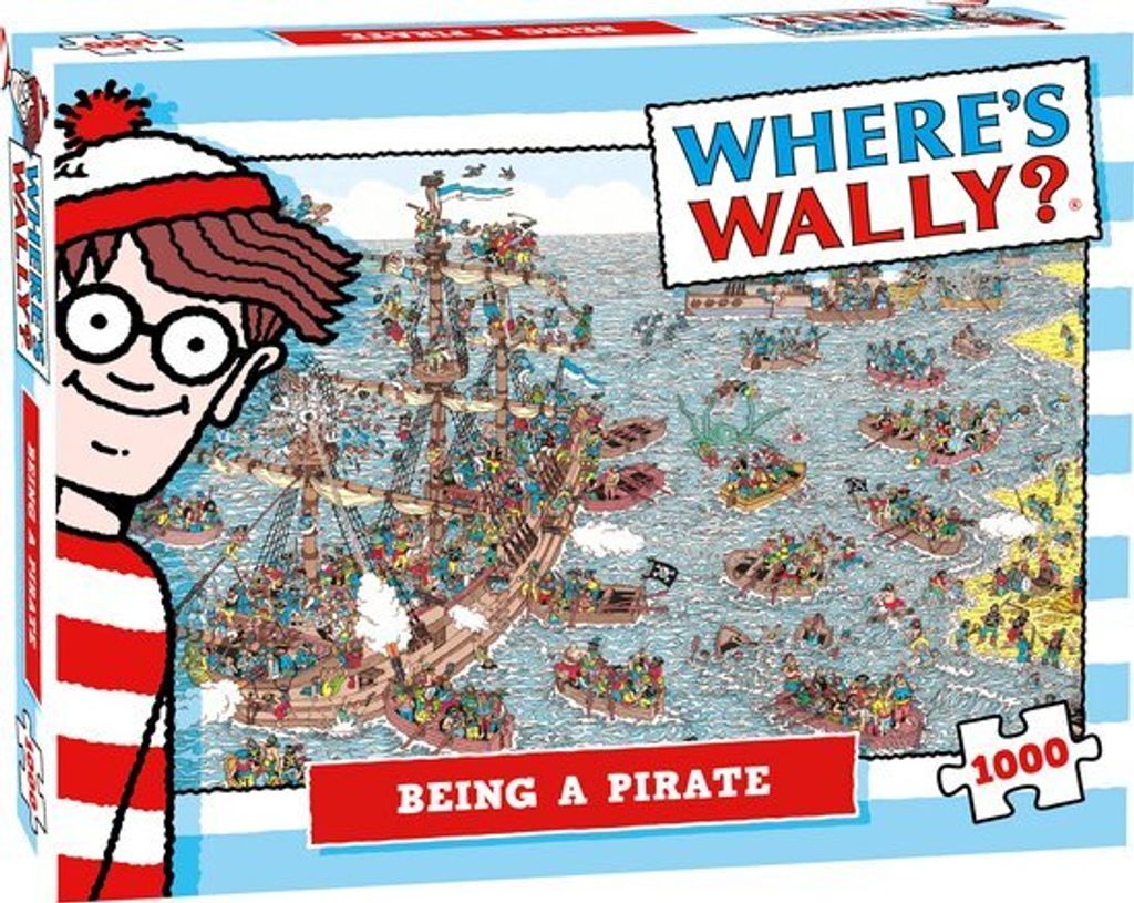 Plenty Gifts Puzzle „Wally ist ein Pirat“, 1000 Teile