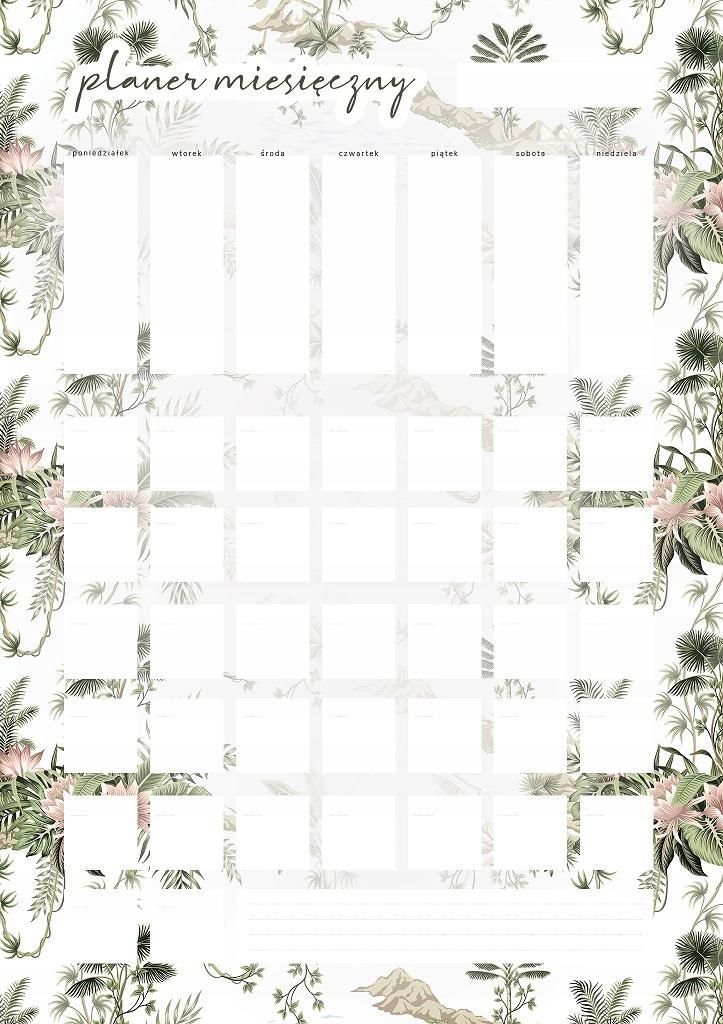 Magnetischer Kühlschrankkalender 40x56cm