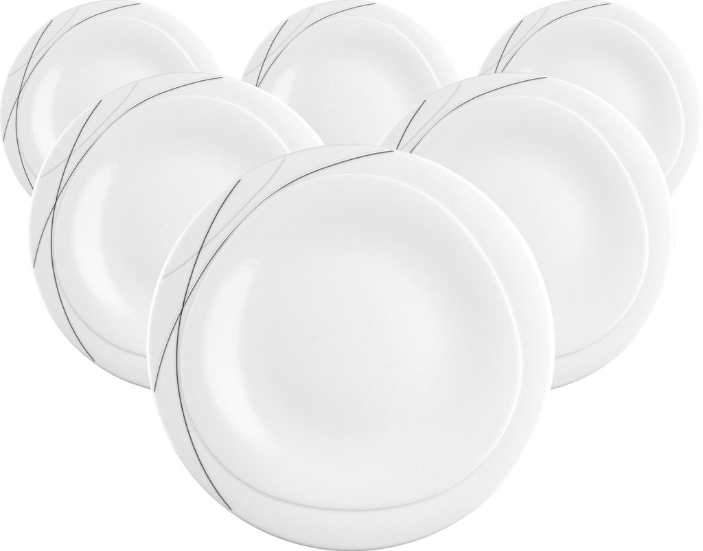 Seltmann Weiden Trio Highline Speiseteller 28,3 cm 6er Set