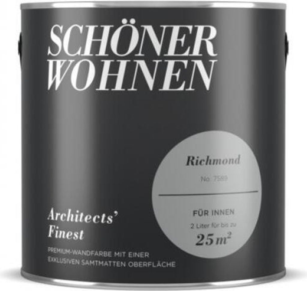 Schöner Wohnen Architects' Finest, 2 Liter, 25 m², Richmond