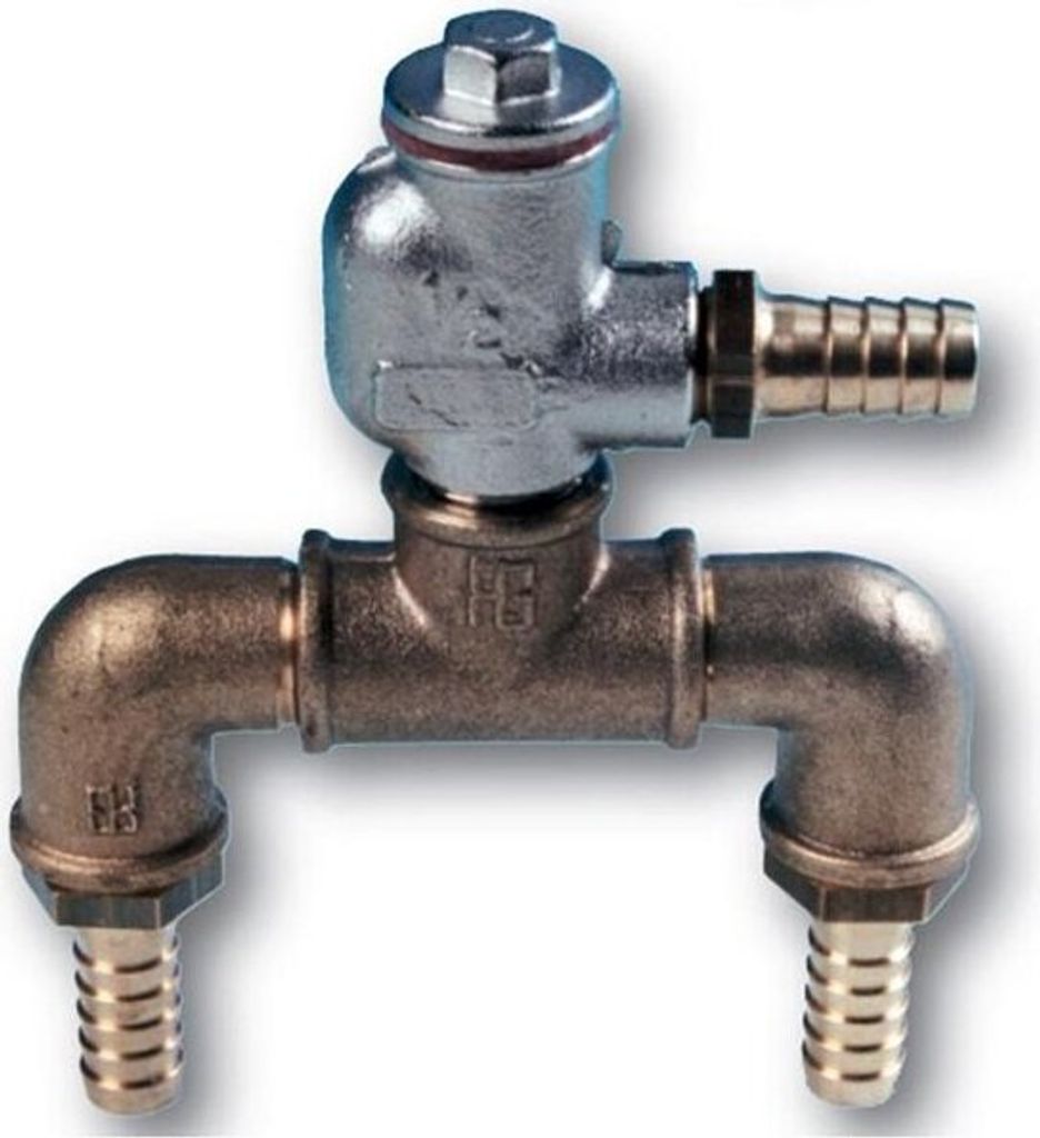 Allpa Belüftungsset für Ø 13 mm Schlauch