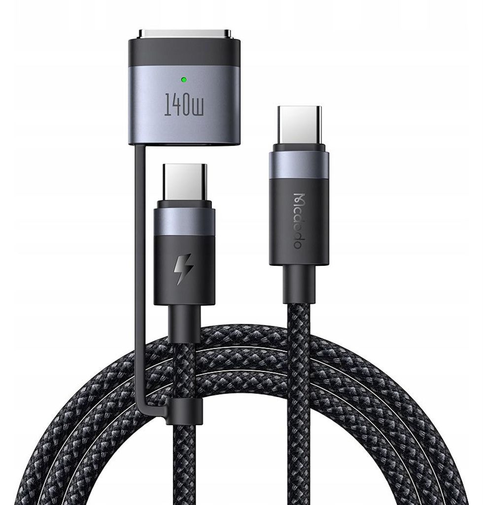 Mcdodo Macbook Air Pro Usb-C Magsafe 3 140W 2M Ladekabel Produktbild 