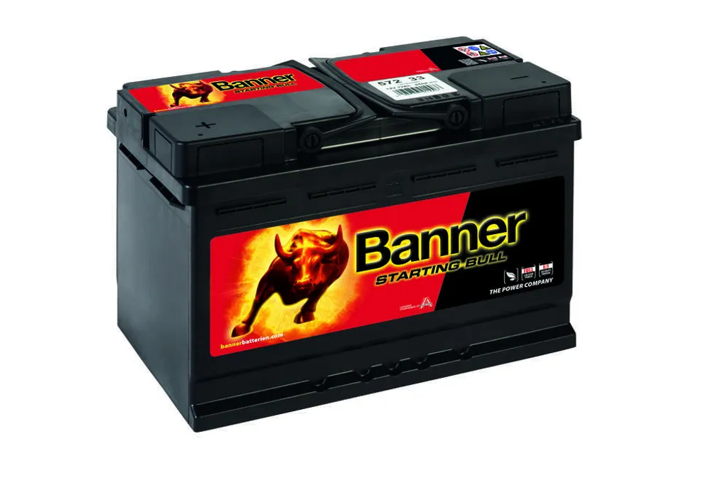 Batterie Banner Starting Bull 572 33 12V 72Ah démarrage fiable tout temps