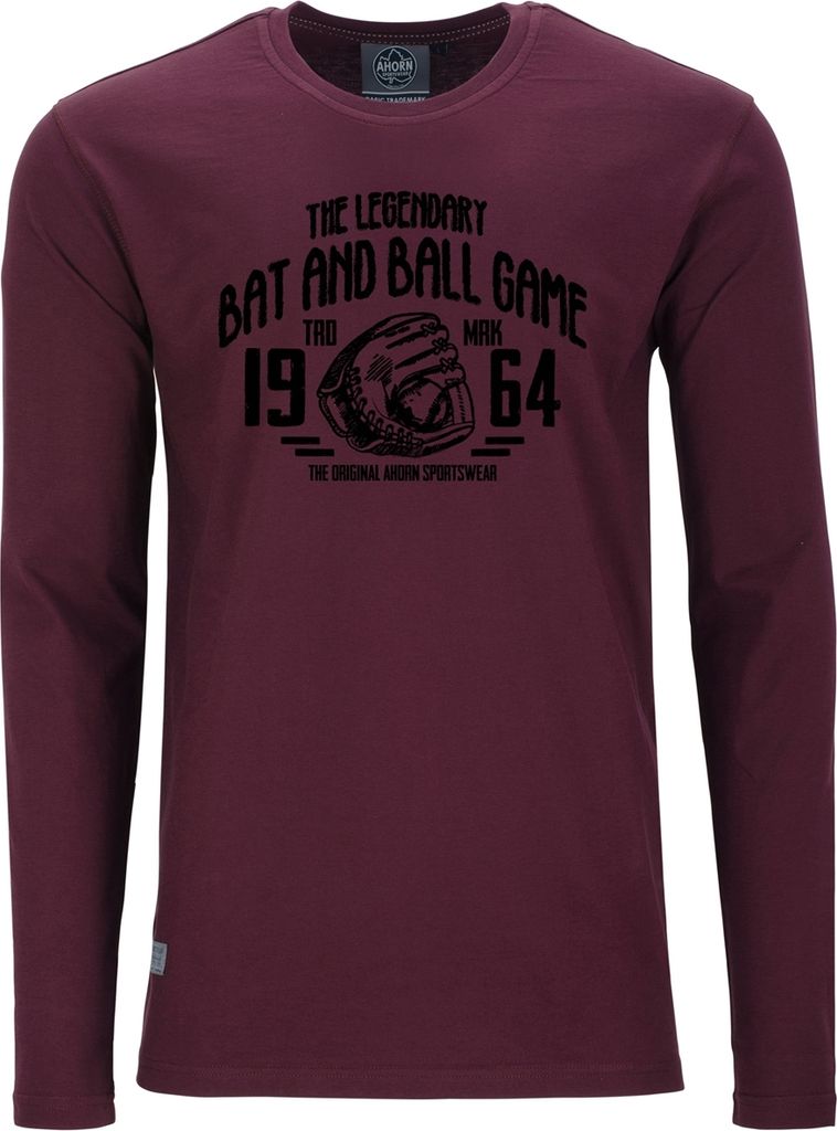 Übergrößen Longshirt Legandary Ball Game AHORN SPORTSWEAR Produktbild 