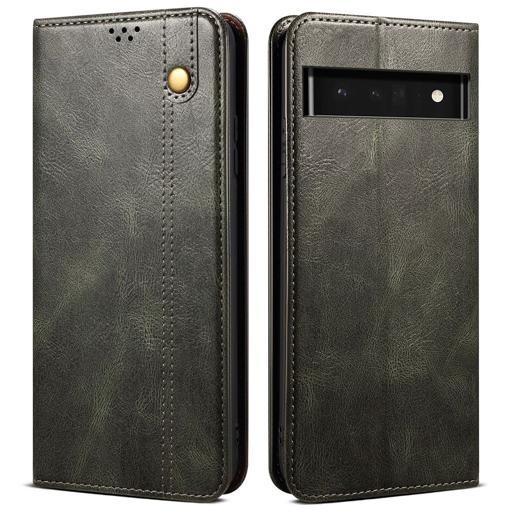Pouzdro pro Google Pixel 6 Pro, kožené flip pouzdro Obrázek produktu 