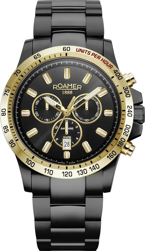 Montre Roamer Rimini Chrono Incassable et Précise pour Homme Actif