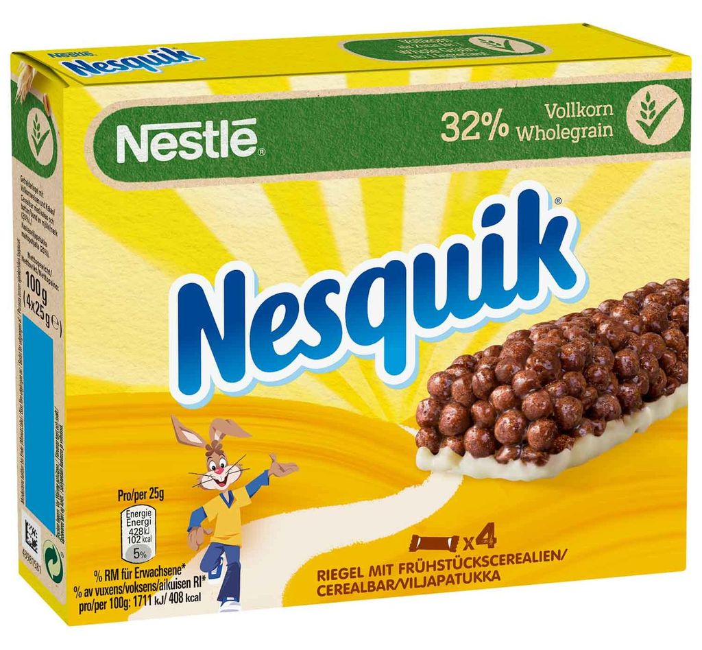Nesquik Riegel 4er Produktbild 