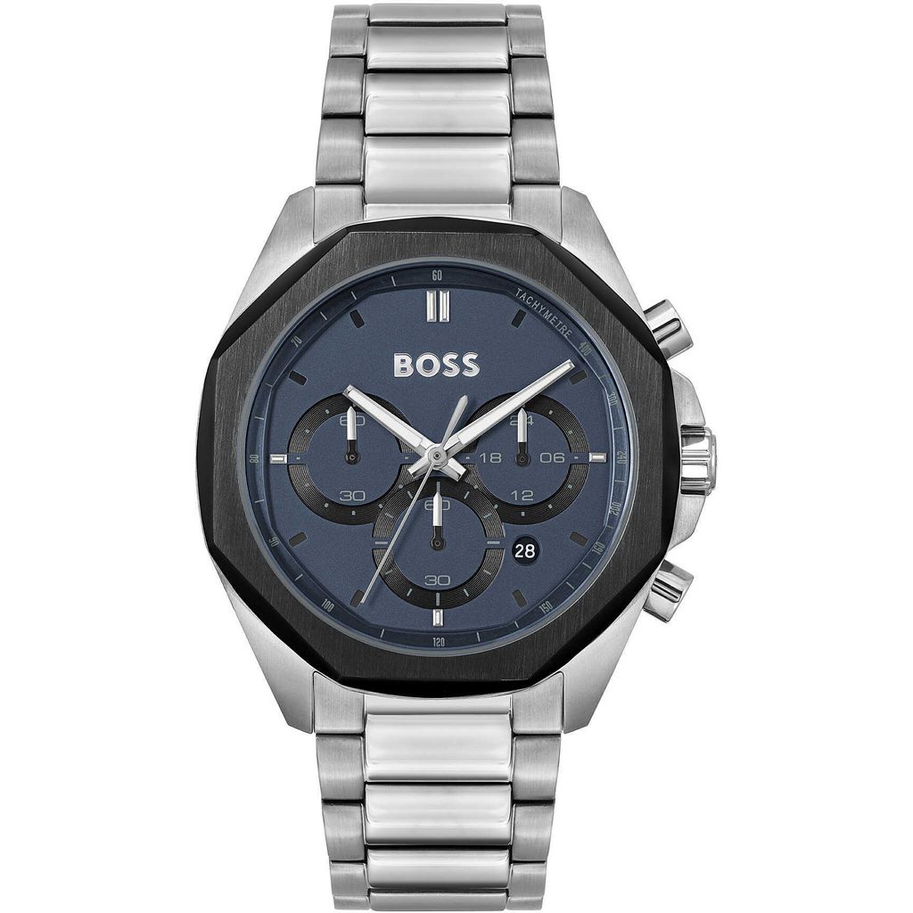 Chronograph Hugo Boss Versilbert/Stahl   Kollektion  - mann Produktbild 