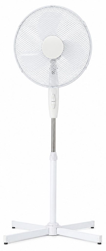 Aga Standventilator 41 cm Weiß, 3-Geschwindigkeitsstufen, Produktbild 