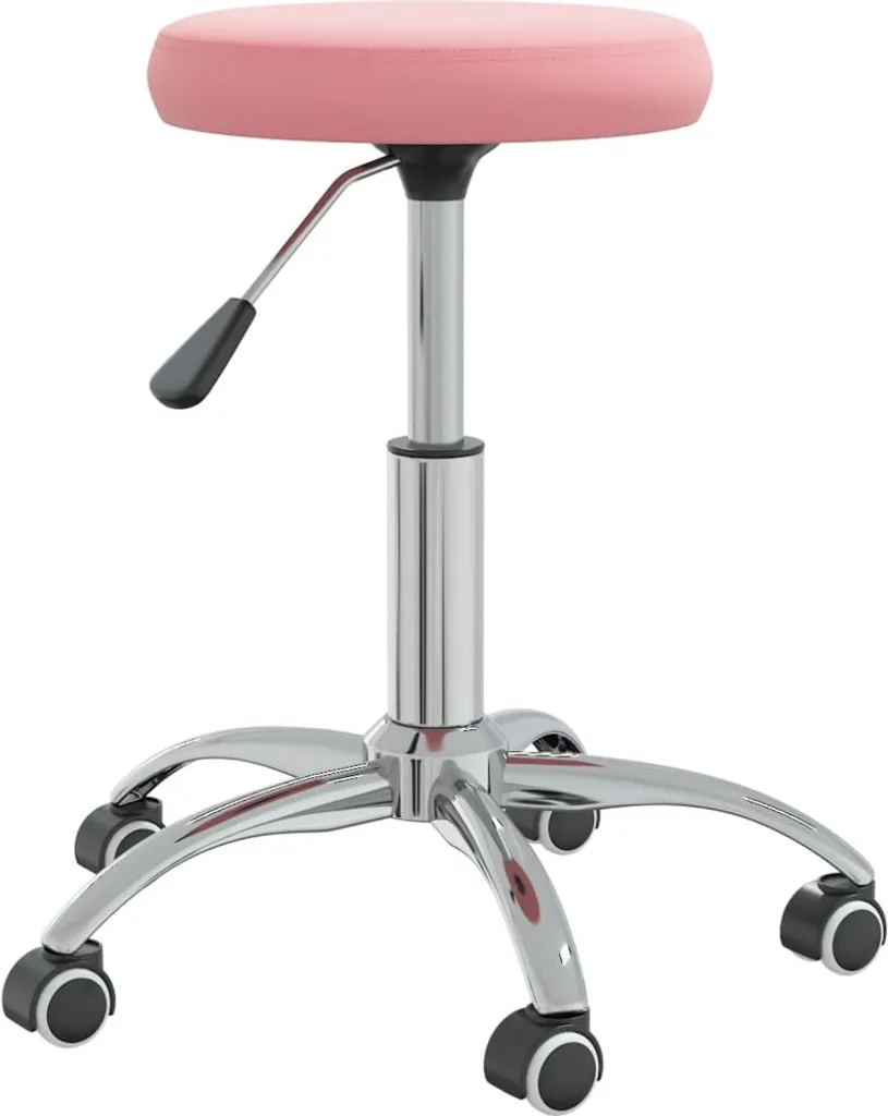 Tabouret de massage velours rose - Solution confort contre le mal de dos - 6