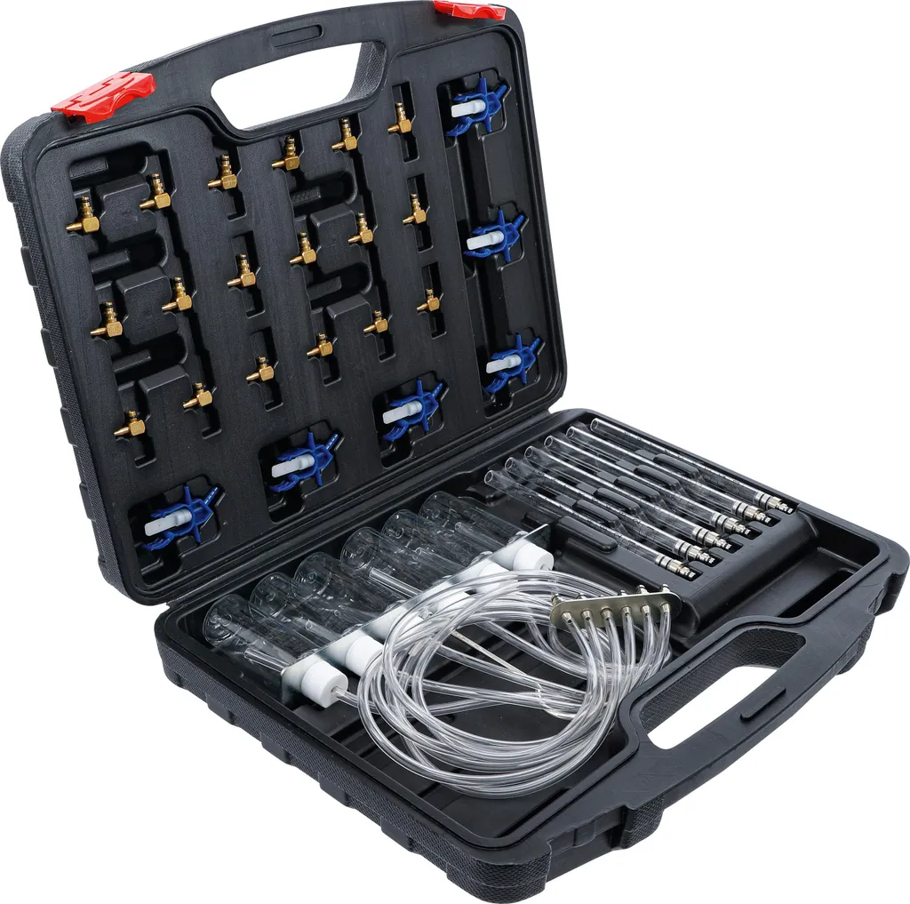 Testeur Common Rail KRAFTMANN 8106 haute précision avec 24 adaptateurs - 4