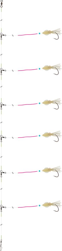 Daiwa Grand Wave Rotbarsch-Vorfach Circle Hook Produktbild 