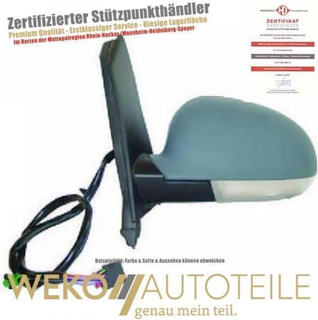 Außenspiegel links DIEDERICHS 2214625 für VW
