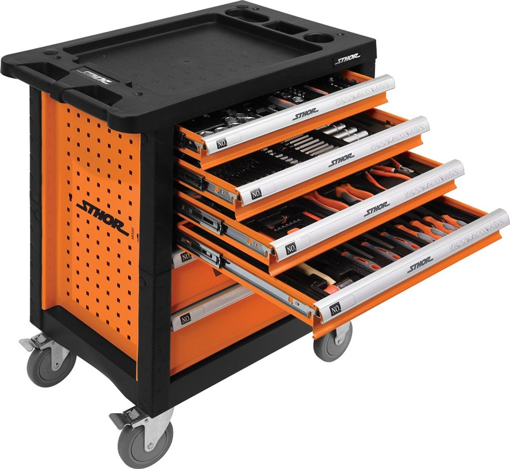 Sthor 58550 Carrello portautensili in metallo Immagine del prodotto 