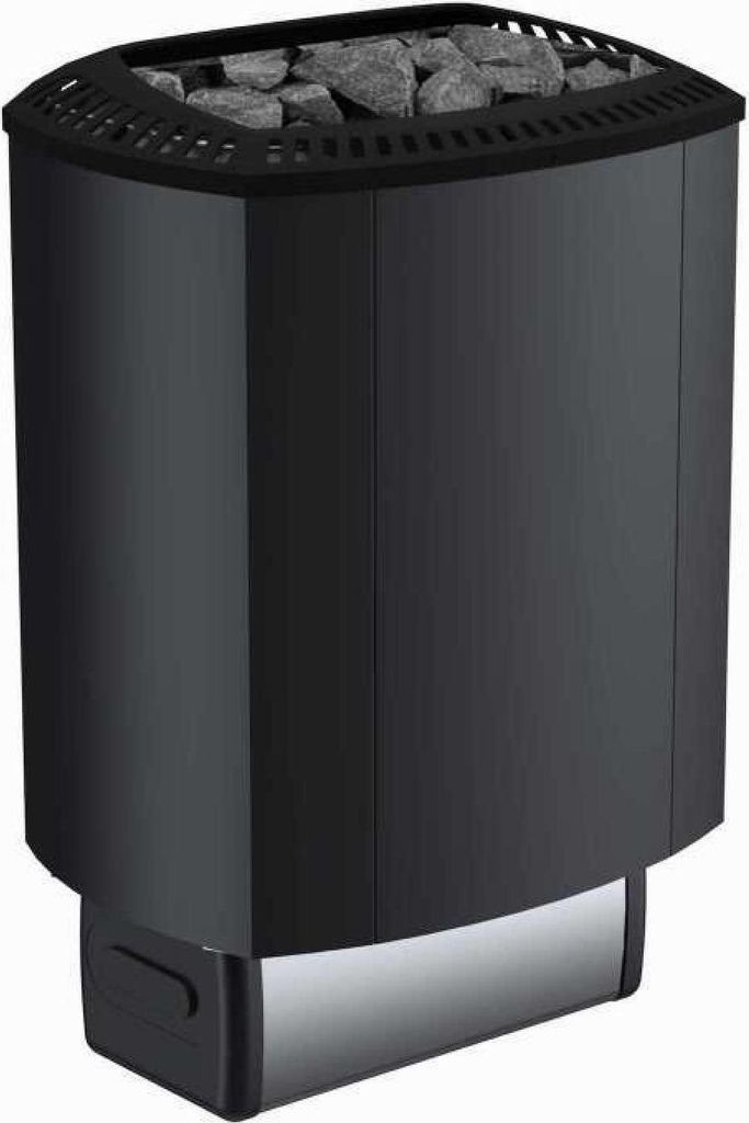 Harvia 200 Sound E 6 kW finnischer Saunaofen Schwarz elektrischer Saunaofen